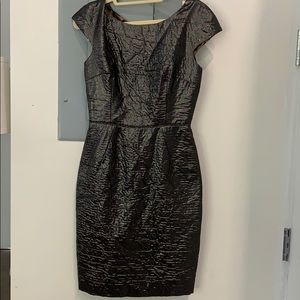 Bronze Metallic Dolce and Gabbana Cocktail dress